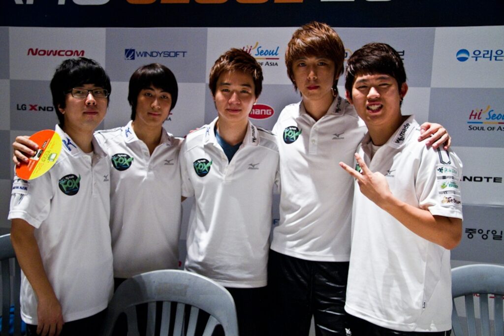 The legendary WeMade FOX CS at eStars Seoul 2010(Photo courtesy of HLTV)