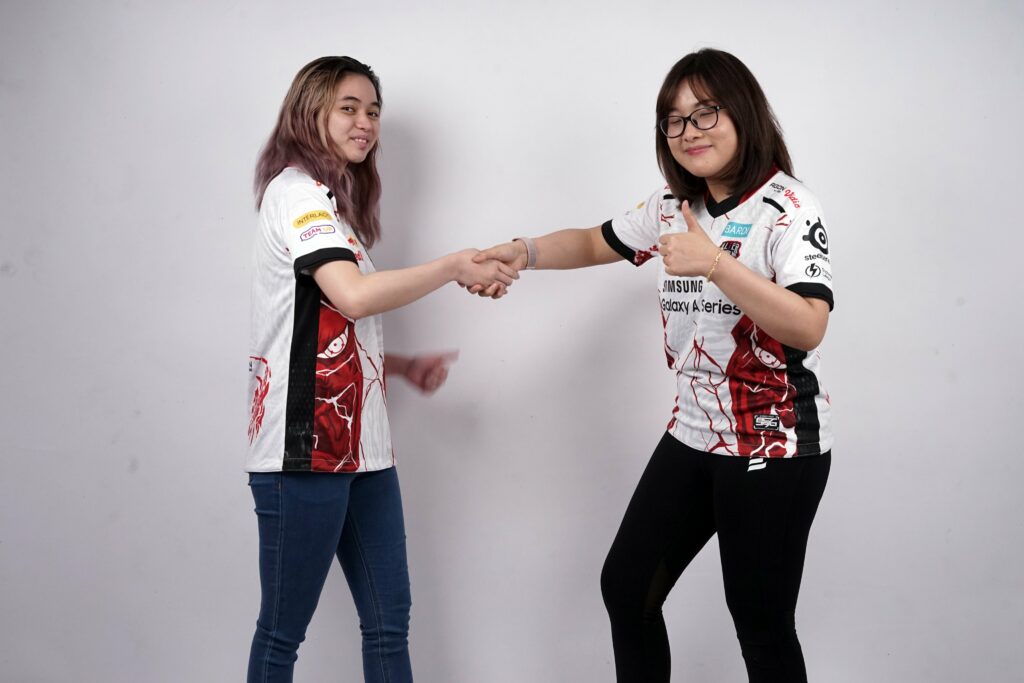 From an opponent on the server to a teammate (Photo courtesy of Alter Ego Esports)