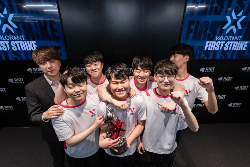 Vision Strikers win First Strike Korea six months after their initial formation(Photo courtesy of VALORANT Esports Korea)