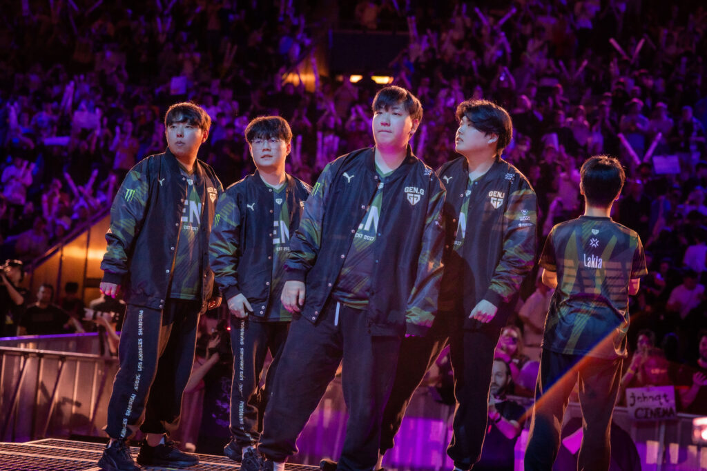 Gen.G reached new heights in Madrid(Photo courtesy of Colin Young-Wolff/Riot Games)