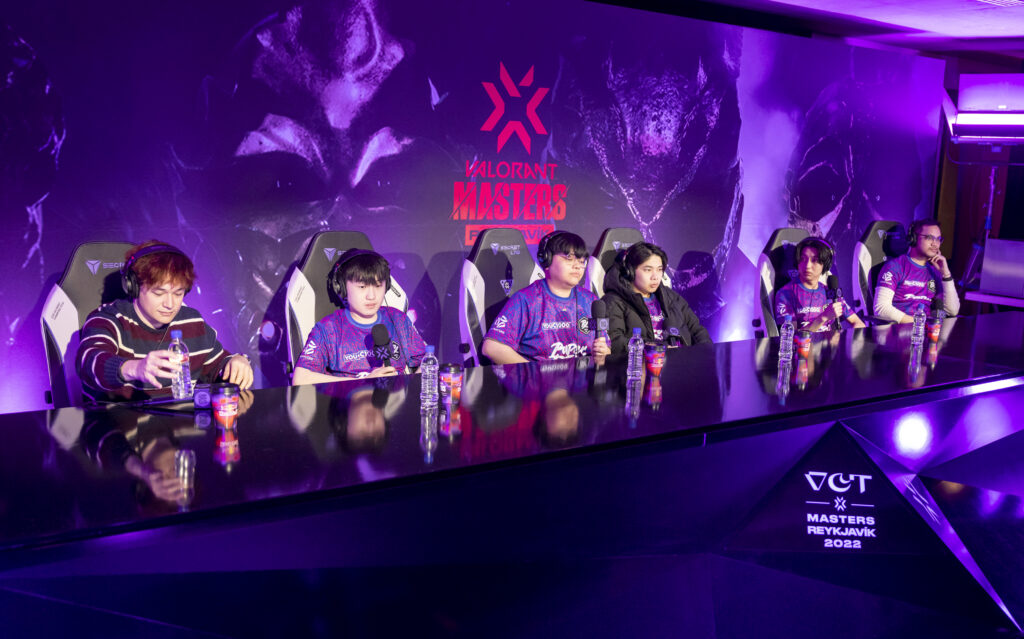 Paper Rex at the VALORANT Reykjavik 2022 (Photo courtesy of Colin Young-Wolff/Riot Games)