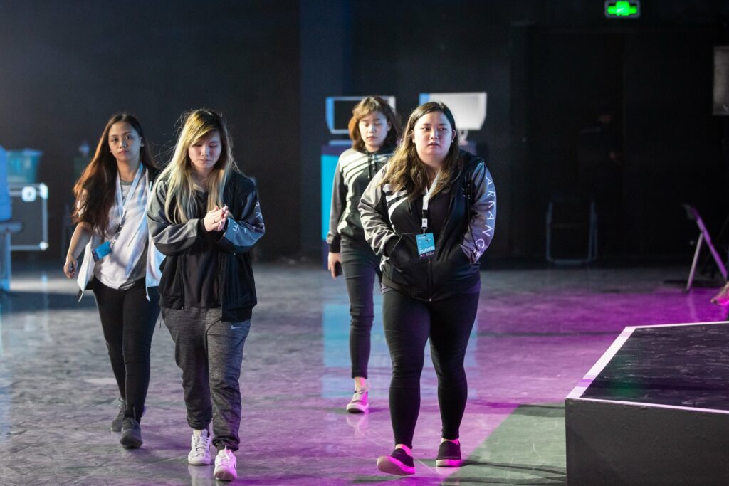 Tr1cks previously played for ArkAngel Female in CS alongside Ayaa(Photo courtesy of ZOWIE DIVINA)