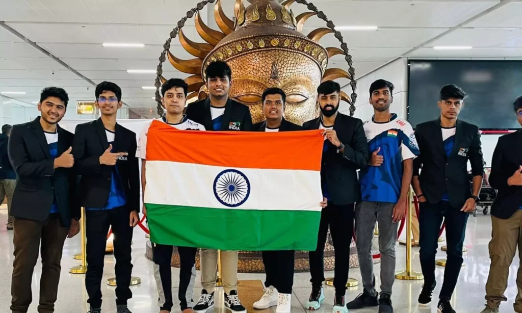 Team India at the Commonwealth Esports Championship in Birmingham 2022(Photo courtesy of Twitter/Alex Gabriel Simon)