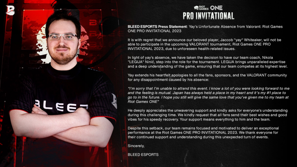 (Photo courtesy of Bleed Esports)