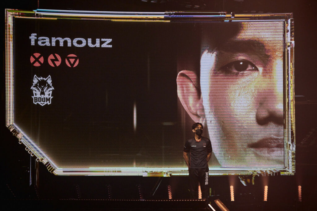 famouz finally become a full-time player in BOOM Esports (Photo courtesy of Lance Skundrich/Riot Games)
