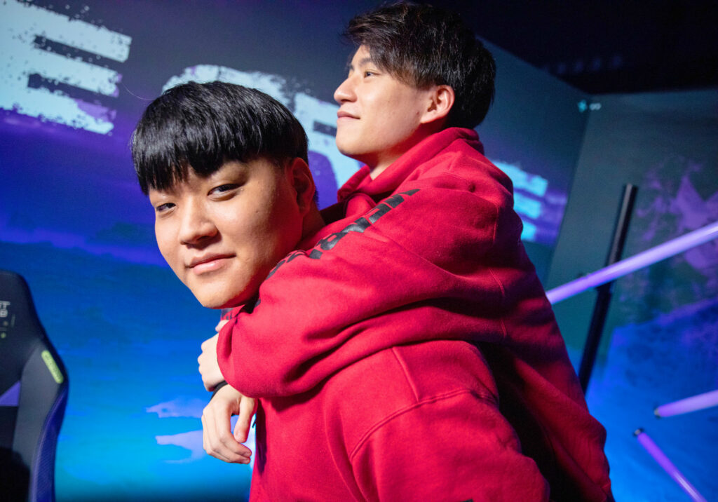 The new formulation of Crazy Raccoon will look to secure a spot in the Pacific’s VCT Ascension league next year(Photo courtesy of Colin Young-Wolff/Riot Games)