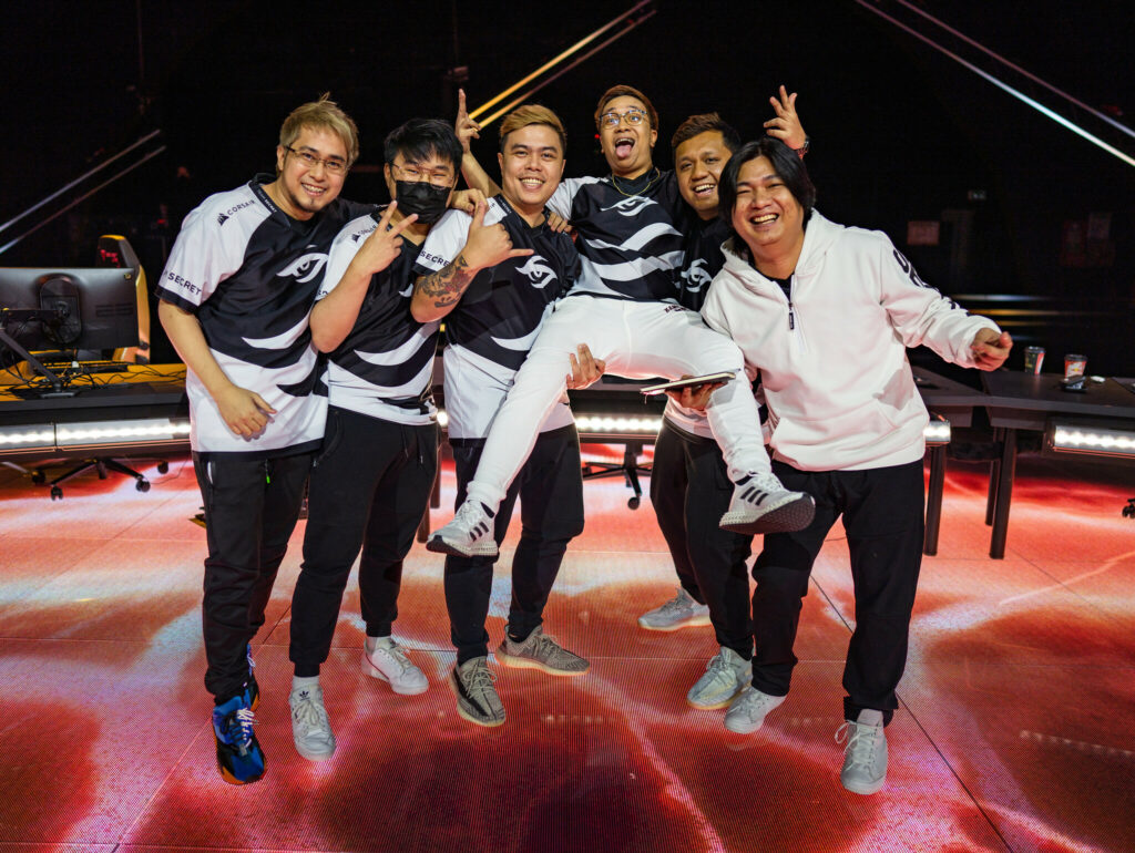 Gibo had been coaching Team Secret since the creation of the team prior under the Bren Esports banner(Photo courtesy of Wojciech Wandzel/Riot Games)