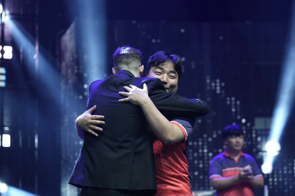 The match against RRQ at the Last Chance Qualifier was Eraser's last appearance on stage with Global Esports(Photo courtesy of VCT Pacific)