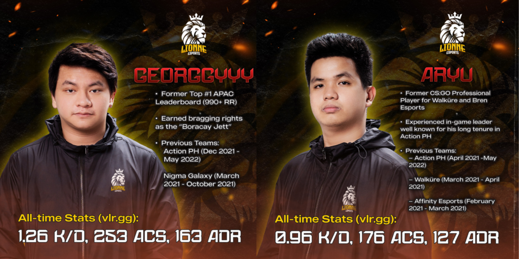 (Photo courtesy of Lionne Esports)