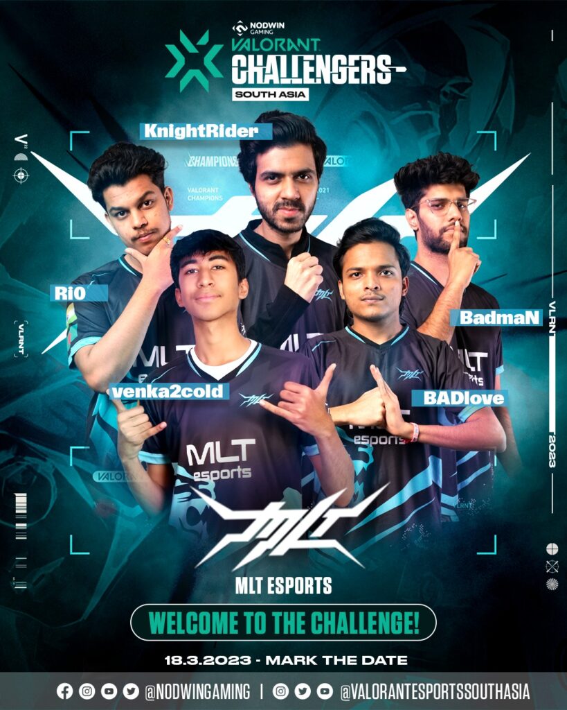 The Indian team called it quits just three months into existence, having formed in late February for the 2023 season(Photo courtesy of NODWIN)