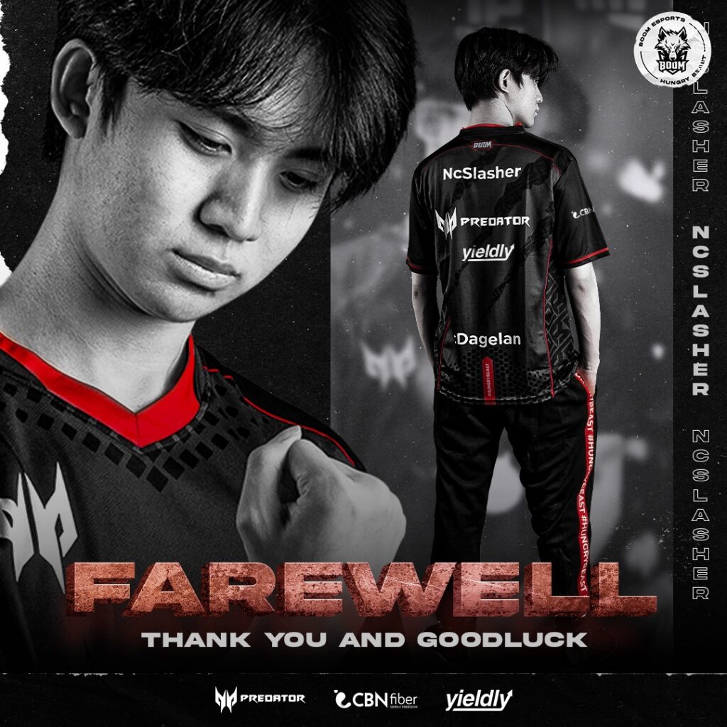 The former PUBG PC player has not revealed his next step yet(Photo courtesy of BOOM Esports)