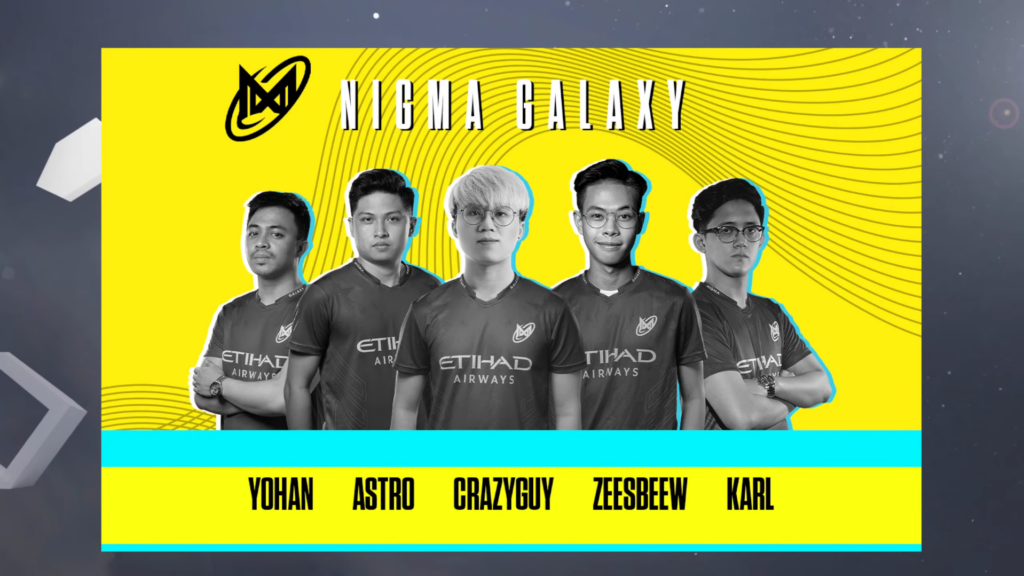 crazyguy and co. are no longer part of Nigma Galaxy(Photo courtesy of TheEsportsClub)