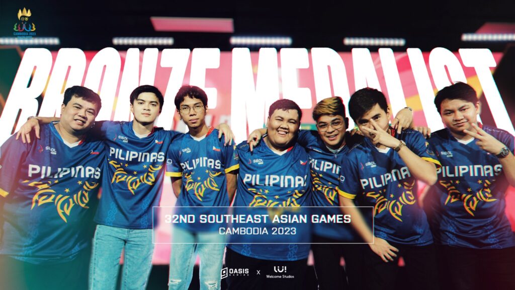 Oasis Gaming were the Philippines' representative for 32nd Southeast Asian Games(Photo courtesy of Oasis Gaming)