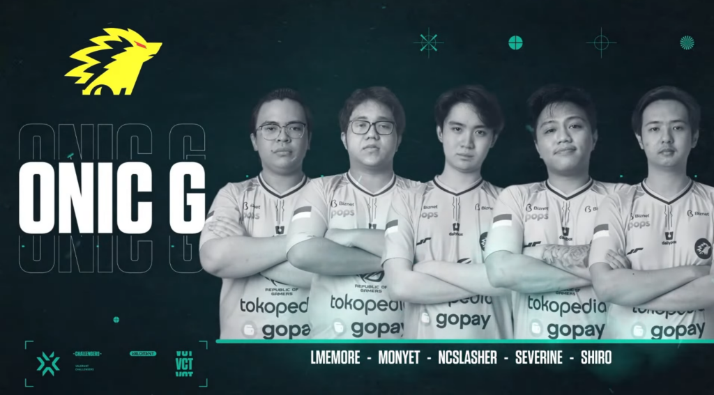 Michael "SEVERiNE" Winata's ONIC G qualify for APAC Stage 1 Challengers(Photo courtesy of VALORANT Esports Indonesia)
