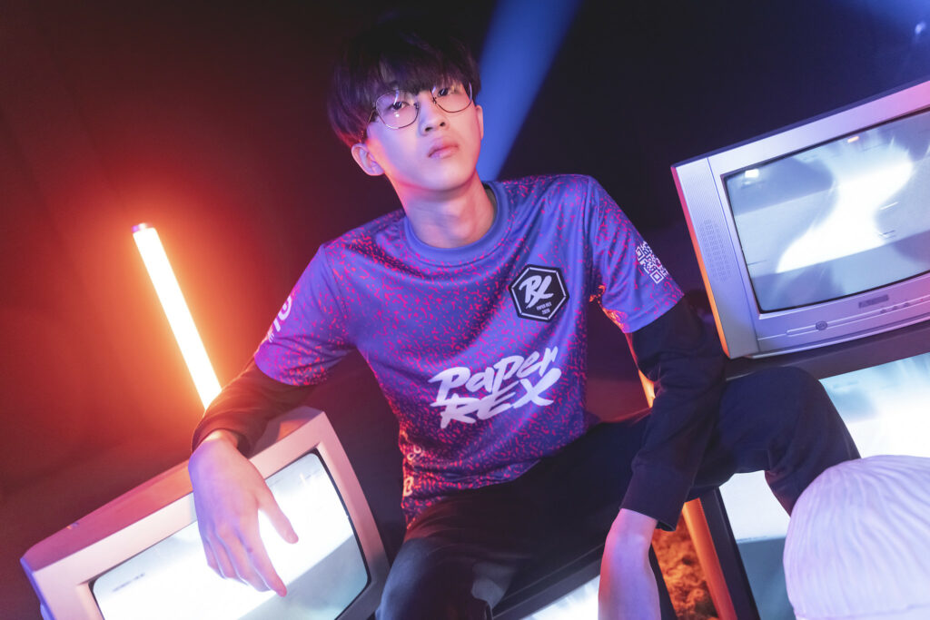 shiba departs Paper Rex's active roster on a high note(Photo courtesy of Colin Young-Wolff/Riot Games)