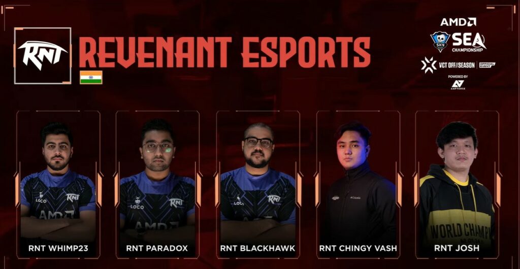 Revenant Esports add Ching and JoshS to their roster(Photo courtesy of Skyesports)