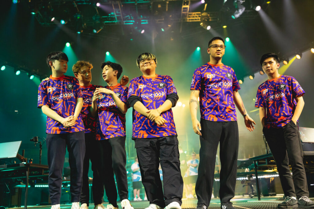 São Paulo waved goodbye to Paper Rex, DetonatioN Gaming, FunPlus Phoenix, and Gen.G to cap off round one(Photo courtesy of Colin Young-Wolff/Riot Games)