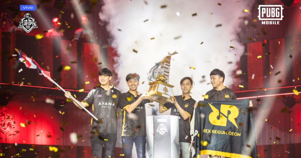 RRQ Athena - Champions of PMCO SEA Global Finals 2019(Photo courtesy of PUBG Mobile/Tencent)