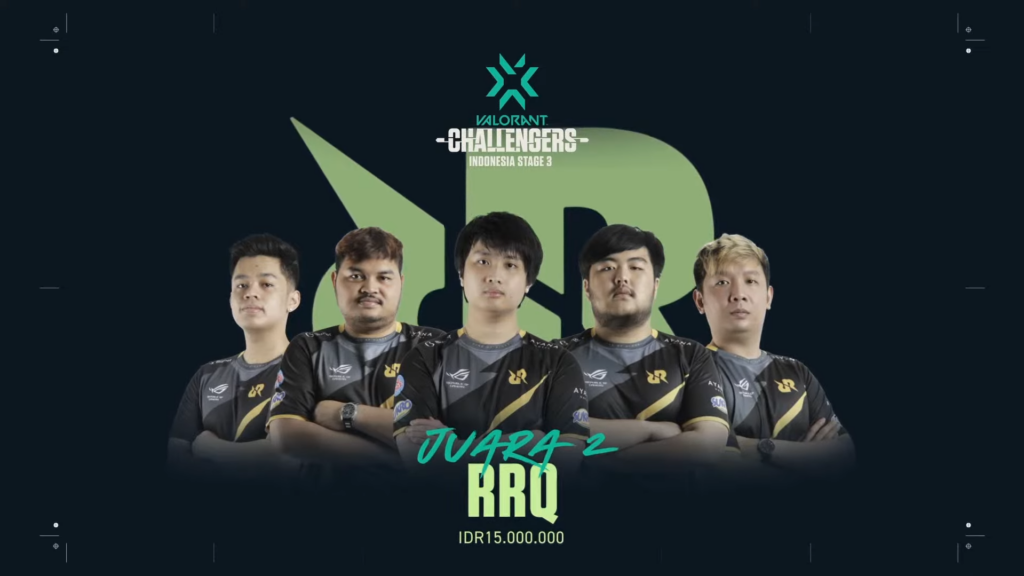 RRQ Endeavour - VCT Indonesia Stage 3 Challengers 3's runner-up team(Photo courtesy of VALORANT Esports Indonesia)