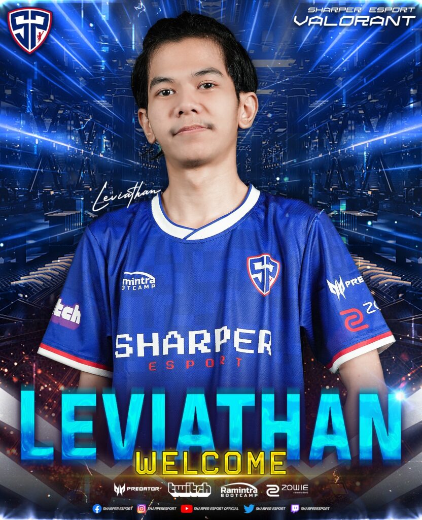 The 19-year-old Controller completes the Sharper Esport roster(Photo courtesy of Sharper Esport)