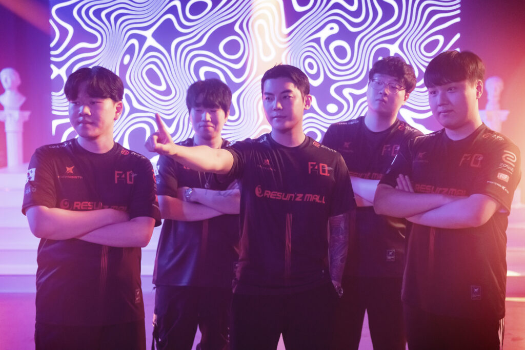 F4Q pose at Masters Berlin(Photo courtesy of Colin Young-Wolff/Riot Games)