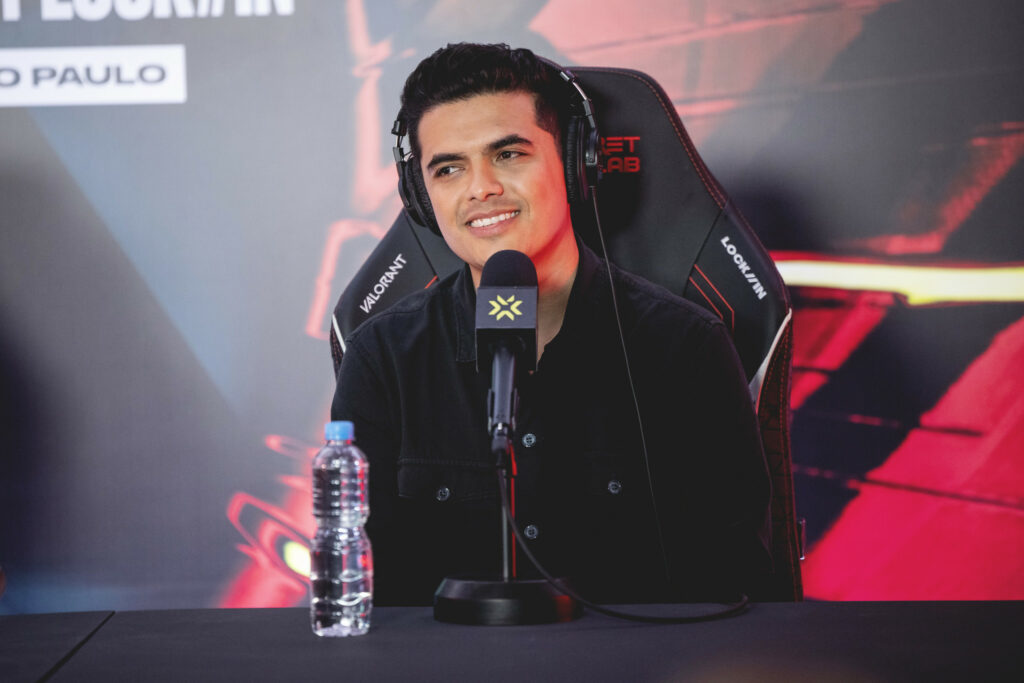The Global Head of VALORANT Esports answered a few questions during a press conference on the direction of the league, with China coming into the picture(Photo courtesy of Colin Young-Wolff/Riot Games)