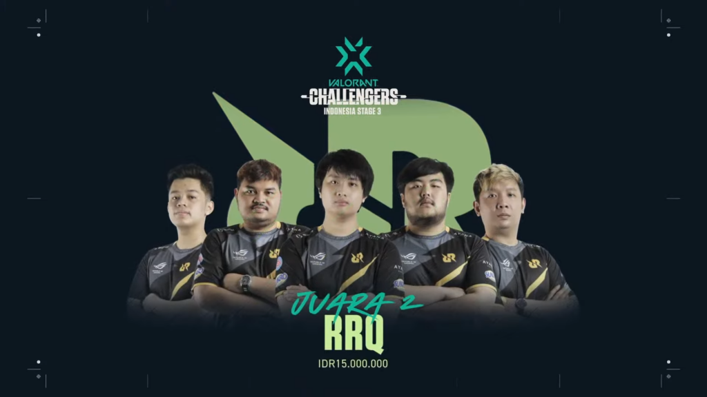 RRQ Endeavour surprisingly reached the grand final of VCT Indonesia Stage 3 Challengers 3(Photo courtesy of VALORANT Esports Indonesia)
