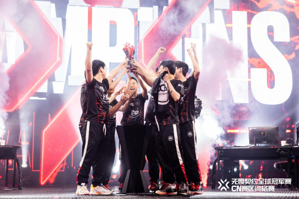EDG will take on EMEA LCQ champions Giants Gaming in their opening bout(Photo courtesy of VALORANT Esports China)