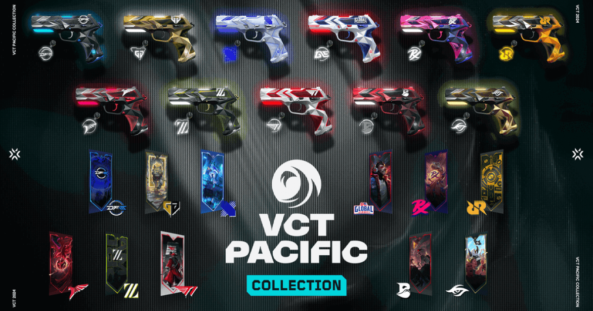 VALORANT Champions Tour (VCT) Unveils Official Team Capsules