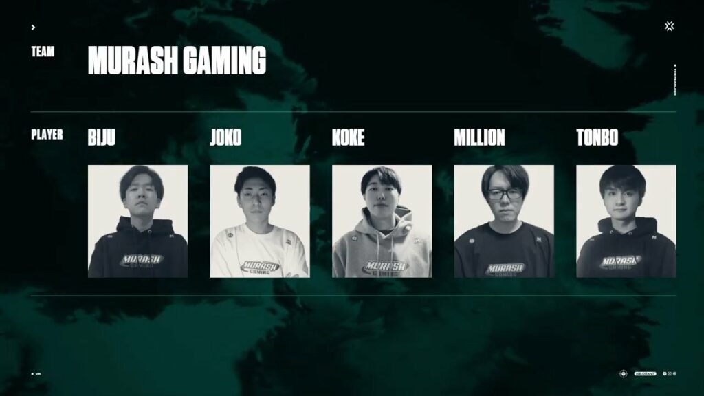 (Photo courtesy of VALORANT Esports Japan)
