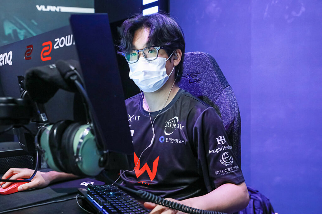 Kim "HANN" Dong-ho 271.3 ACS helped Maru Gaming through the groups(Photo courtesy of VALORANT Esports Korea)