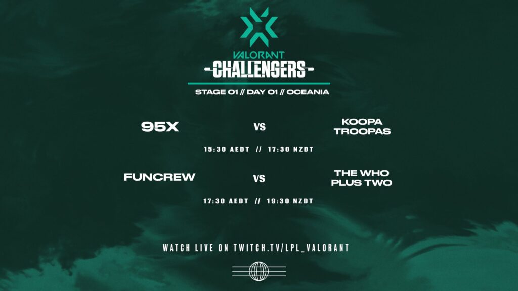 VCL Oceania Split 1 will begin today(Photo courtesy of LPL)