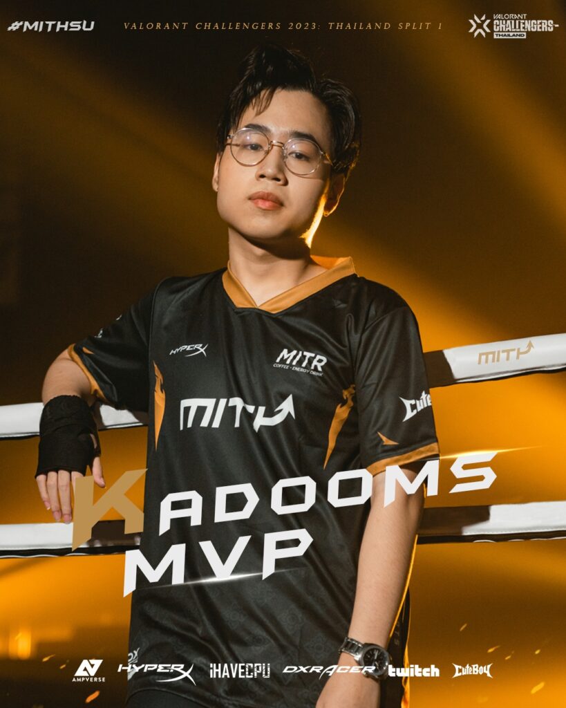 Kadoom is the highest-rated player of the group stage with 304.2 ACS(Photo courtesy of MiTH)