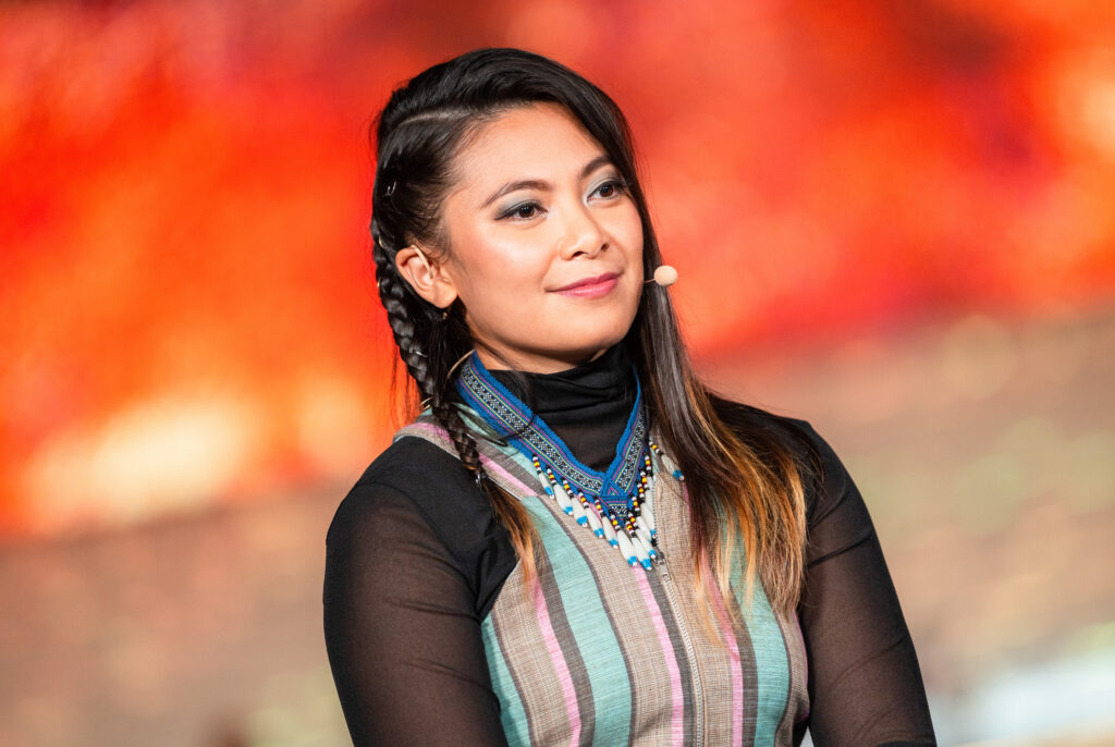 Mikafabs at the Wild Rift Icons Global Championship Semifinals(Photo courtesy of Aiksoon Lee/Riot Games)