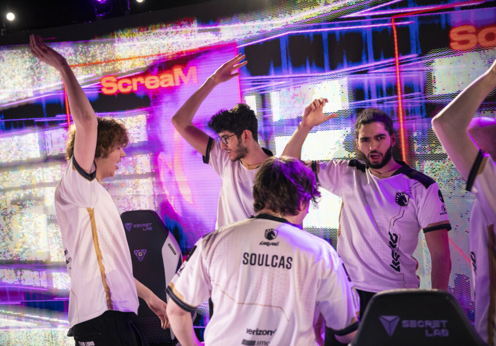 Team Liquid will face LOUD in the second quarter-final(Photo courtesy of Colin Young-Wolff/Riot Games)
