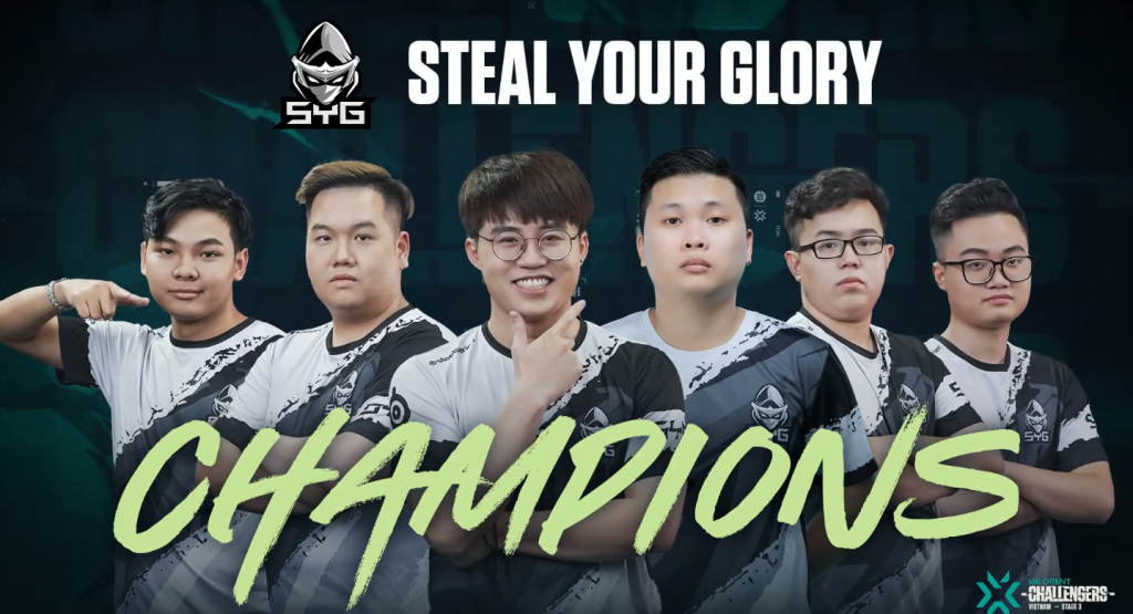 VCT Vietnam Stage 3 Challengers 1 champion, Steal Your Glory(Photo courtesy of VALORANT Esports Vietnam)