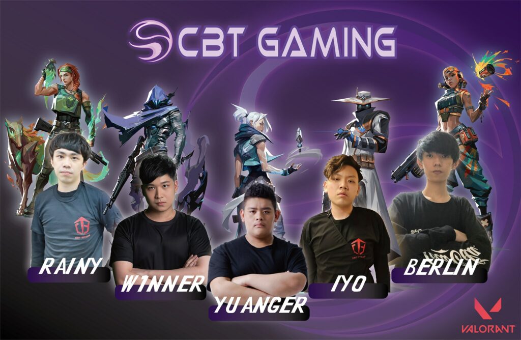 CBT Gaming - The winner of VCT HK&TW Stage 3 Challengers 2(Photo courtesy of CBT Gaming)