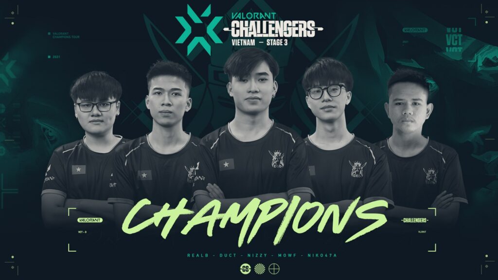 EGO - The winner of VCT Vietnam Stage 3 Challengers 3(Photo courtesy of VALORANT Vietnam)