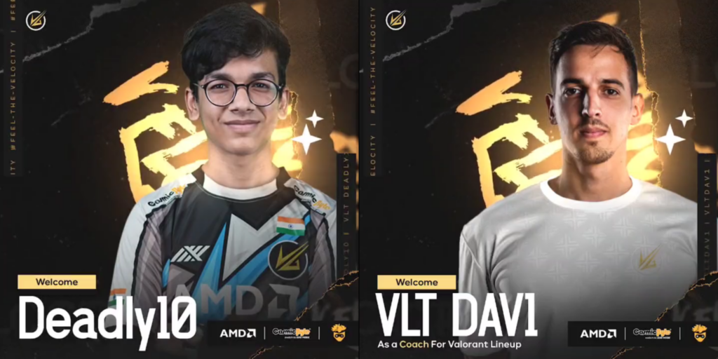 Deadly10 and Dav join Velocity Gaming(Photo courtesy of Velocity Gaming)