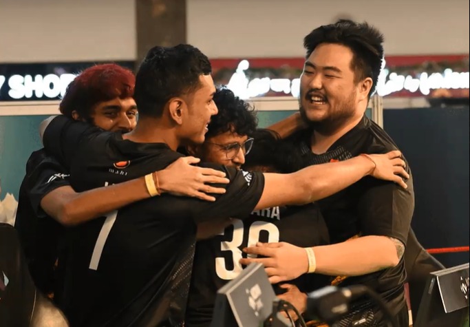 vlt celebrate after win at ascension south asia qualifiers