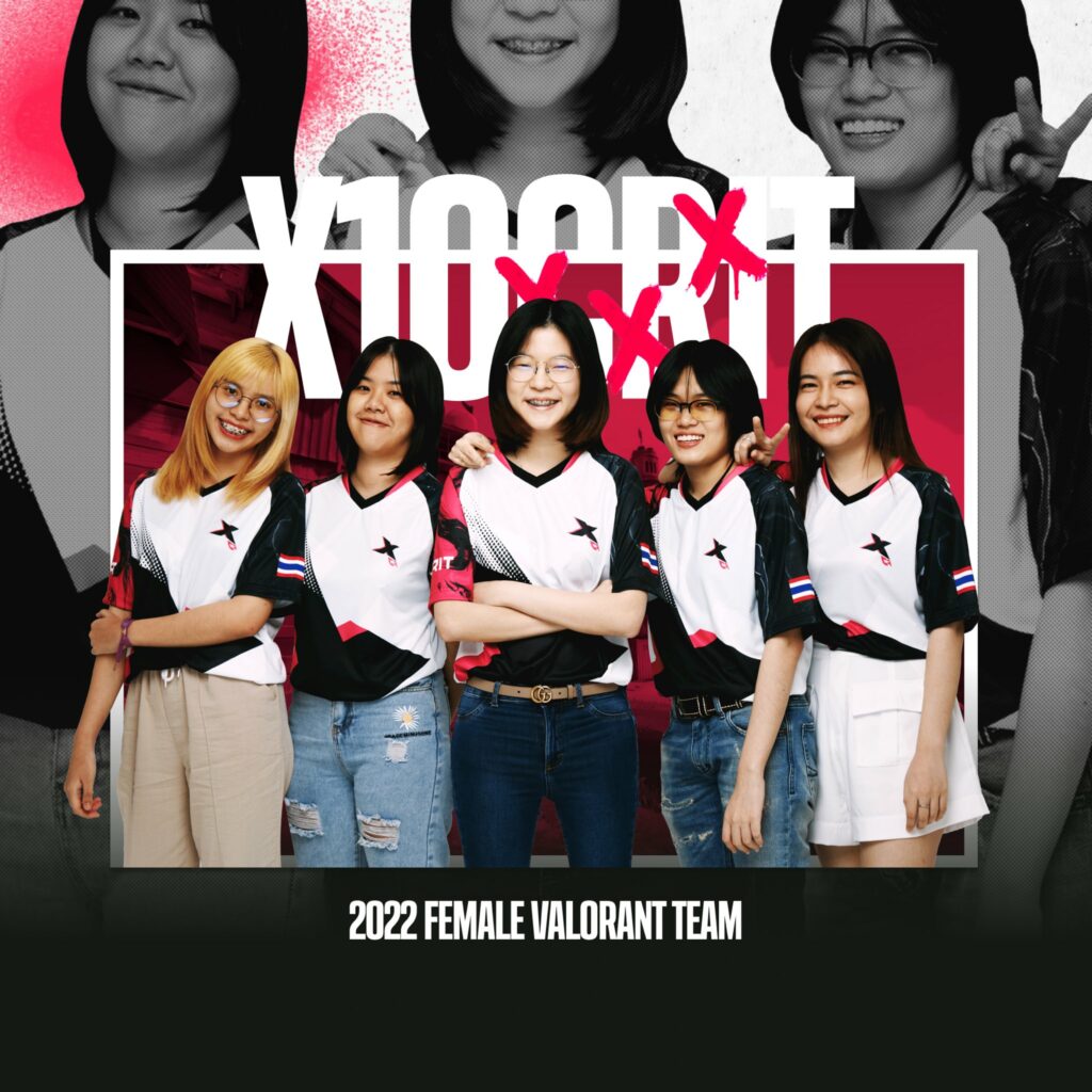 X10 CRIT's expansion in VALORANT continues with signing one of the top all-female teams from Thailand(Photo courtesy of X10 CRIT)