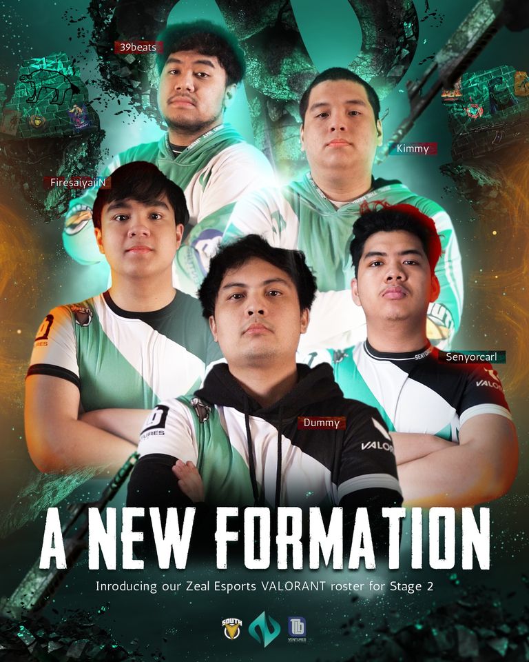 Zeal Esports confirm dummy's and Kimmy's addition(Photo courtesy of Zeal Esports)