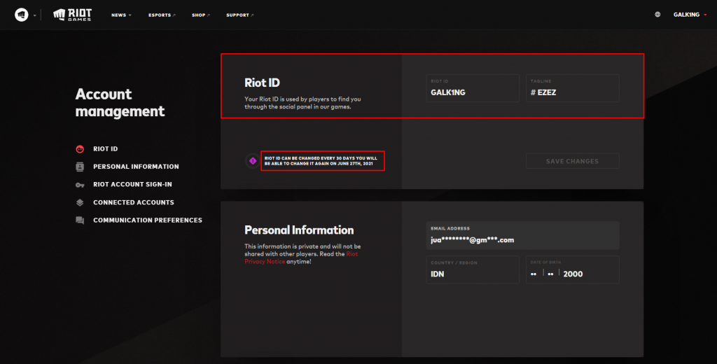 Valorant: How to change your Riot ID