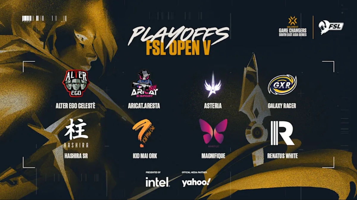 VCT Game Changers SEA FSL Open V teams finalized VALO2ASIA