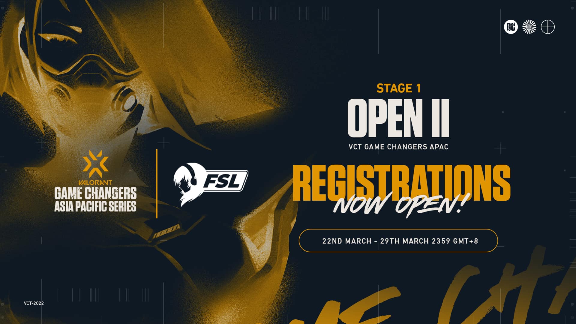FSL opens registration for VCT Game Changers APAC Open 2 VALO2ASIA