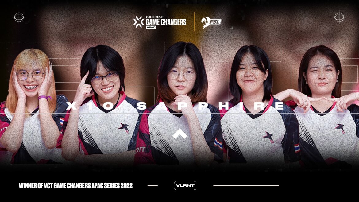 X10 Sapphire VCT Game Changers Championship