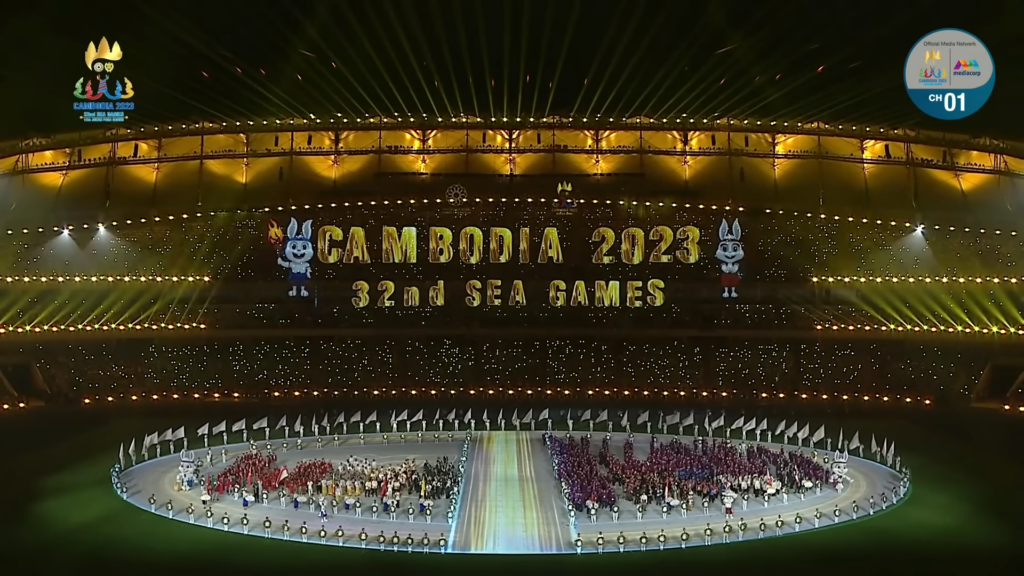 SEA Games 2023 All VALORANT Team Rosters VALO2ASIA   2023 SEA Games Opening Ceremony In Cambodia 2 25 7 Screenshot 1024x576 