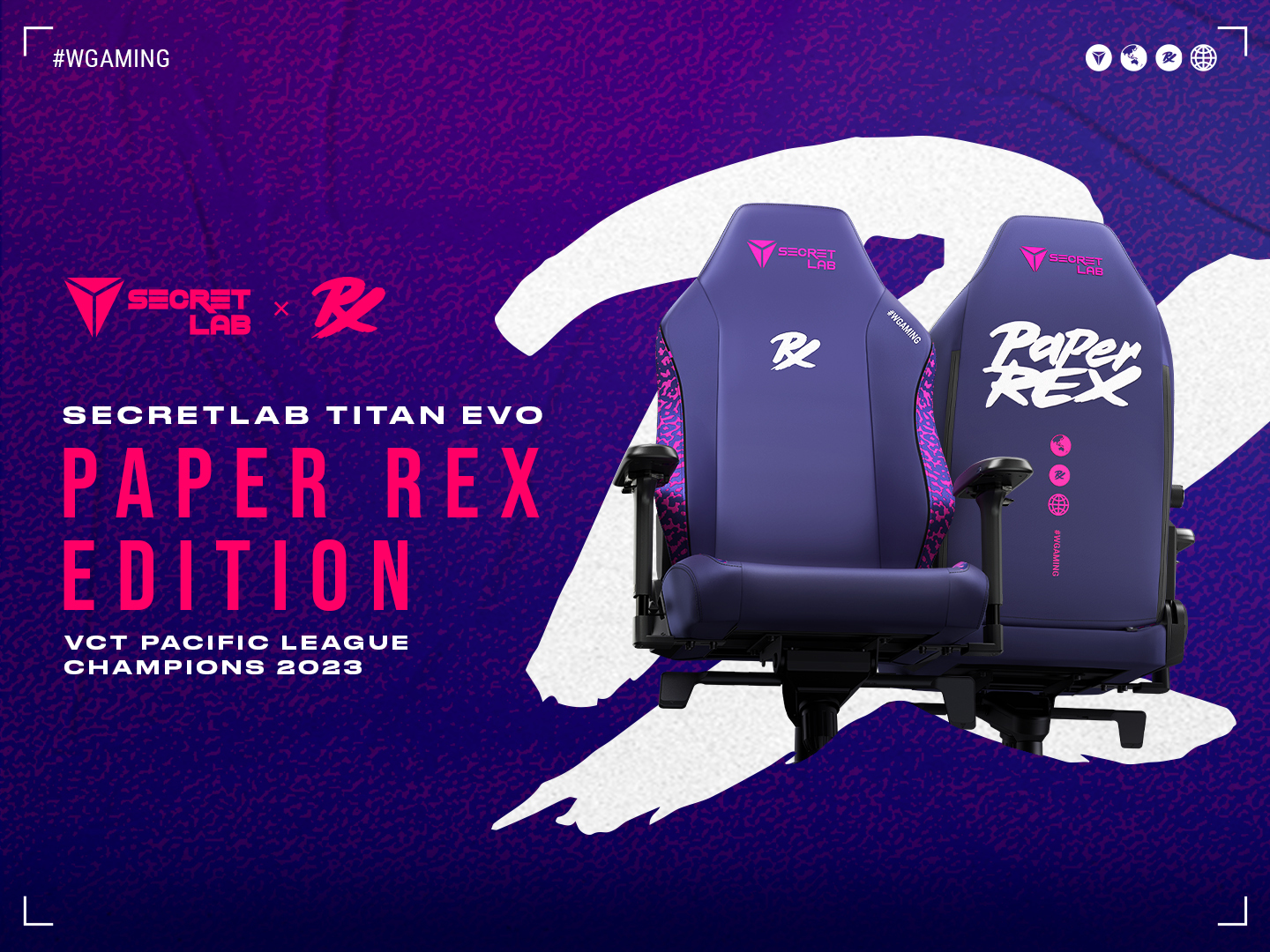 Team Vitality x Secretlab gaming chair