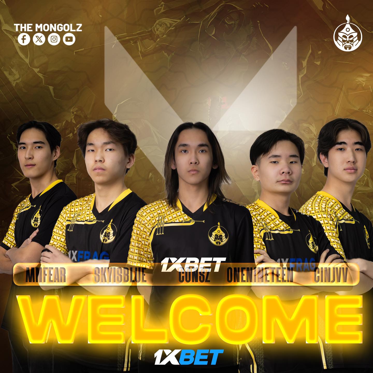 The MongolZ enter VALORANT featuring Mongolian roster - VALO2ASIA